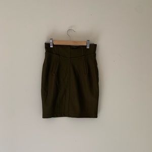 J lux label green skirt